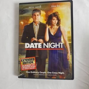 Date Night DVD Extended Edition Steve Carell Tina Fey Comedy Action Rom-Com
